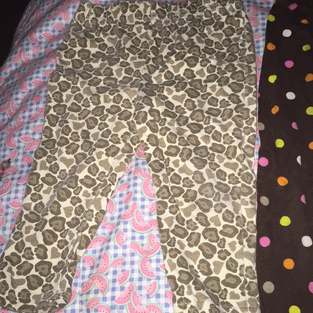 Cheetah print leggings